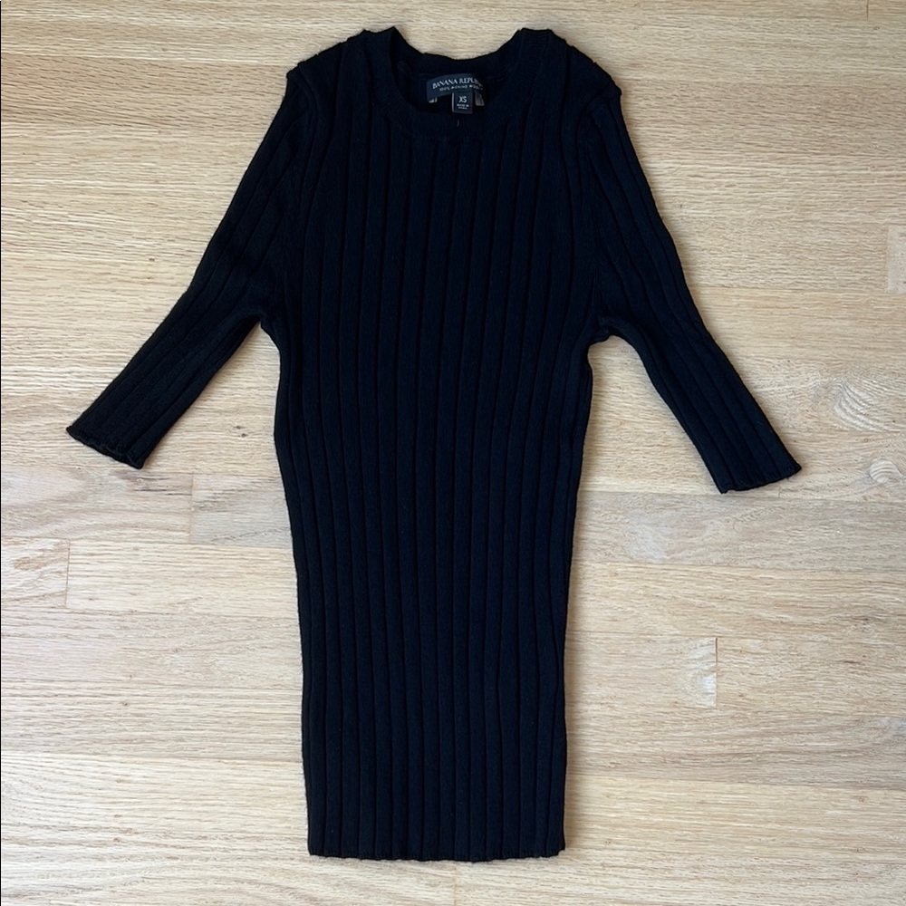 Banana Republic Merino Wool Ribbed Sweater